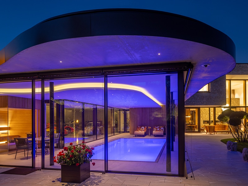 Private Schwimmbecken