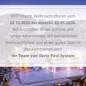 VPS® Weihnachtsferien